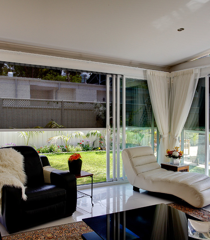Outdoor blinds